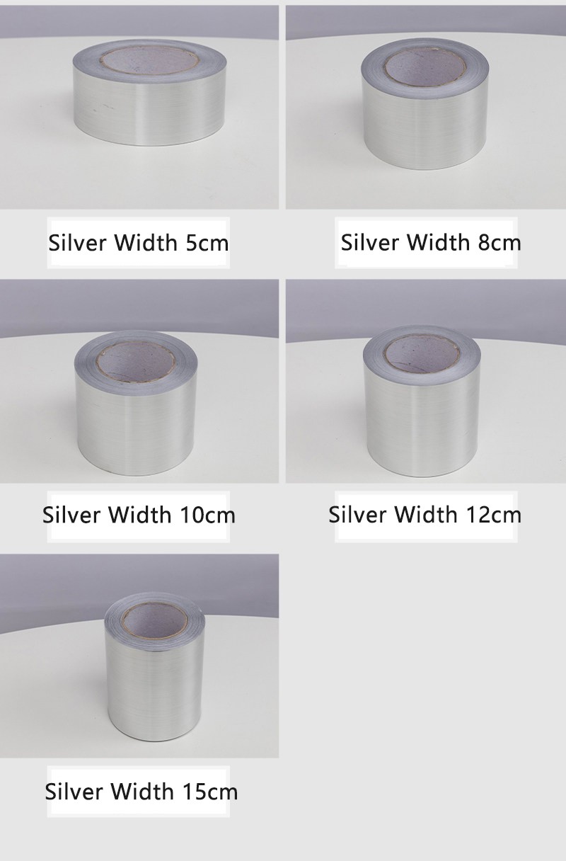 Decor Car Home Metallic Matte Brushed Grain Wrap Sticker Tape Silver Gold 5M 50M