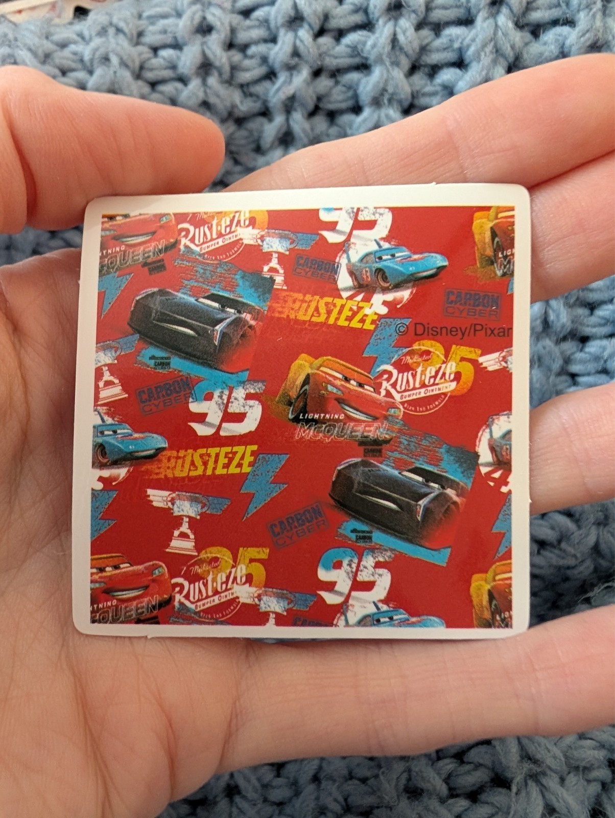 Cars, Pixar, Sticker, Disney, Lightning McQueen, Mater, Sally, Doc Hudson