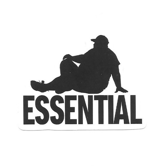 Essential Worker Vinyl Sticker Silhouette Graphic Funny Laptop Water Bottle Art
