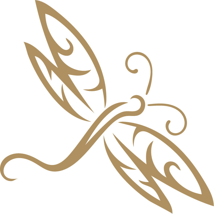 Dragon Fly Die Cut Decal – No Background Made in USA Multiple colors