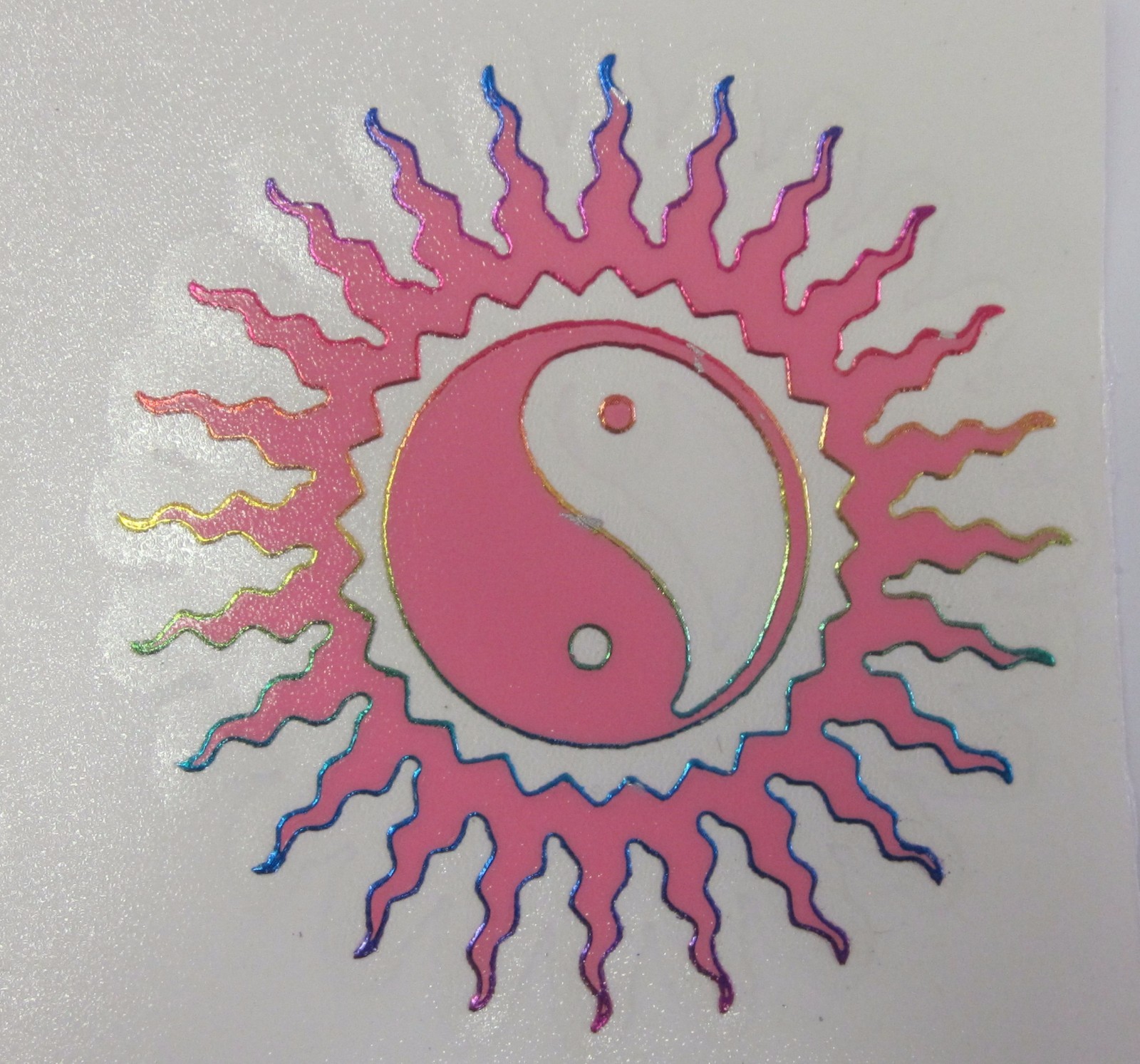 Yin Yang Vinyl Decal Sticker 2.75" Diameter (Made in USA)