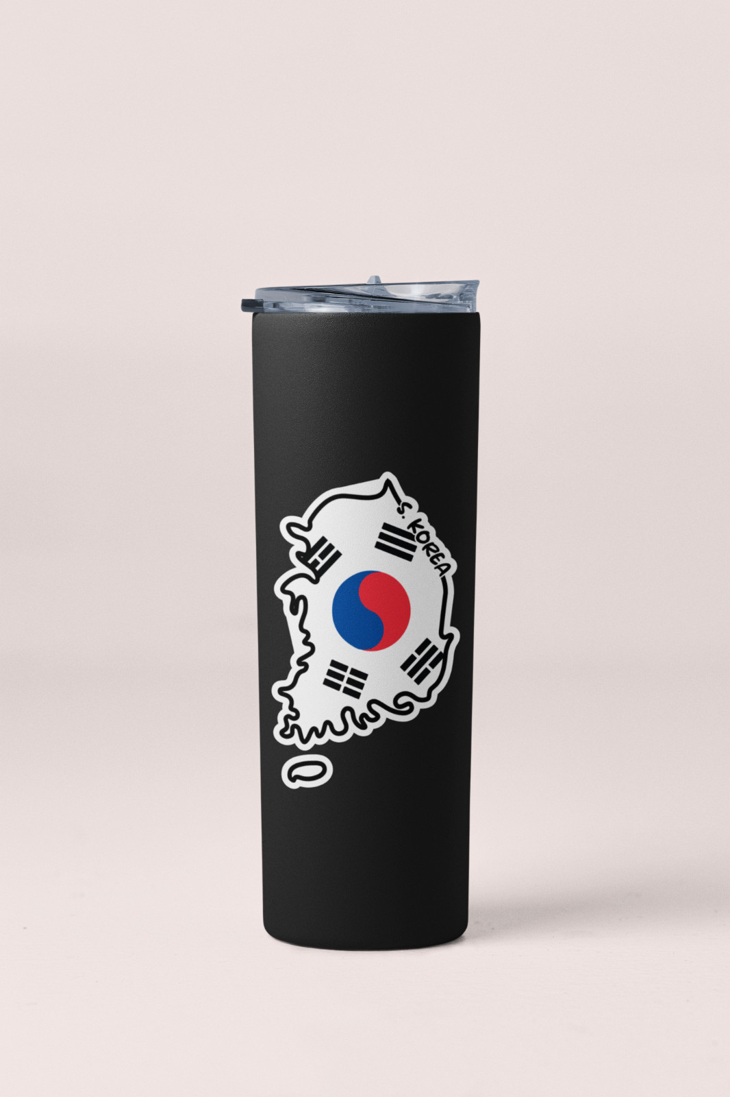South Korea Map Flag Sticker Decal