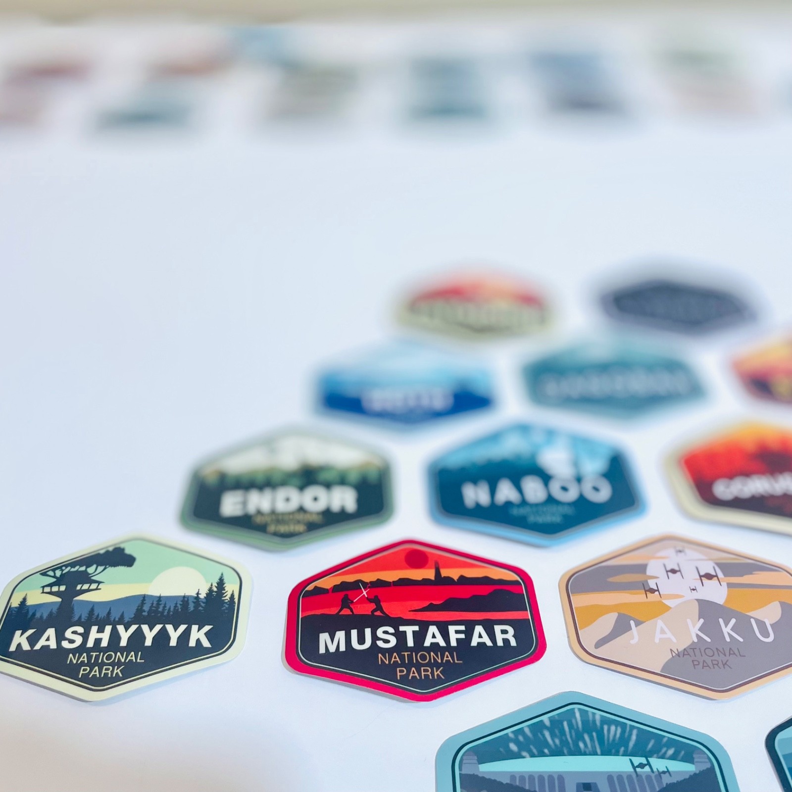 Star Wars National Parks Stickers | Pick Any 3 for $10 | Waterproof Vinyl Decals