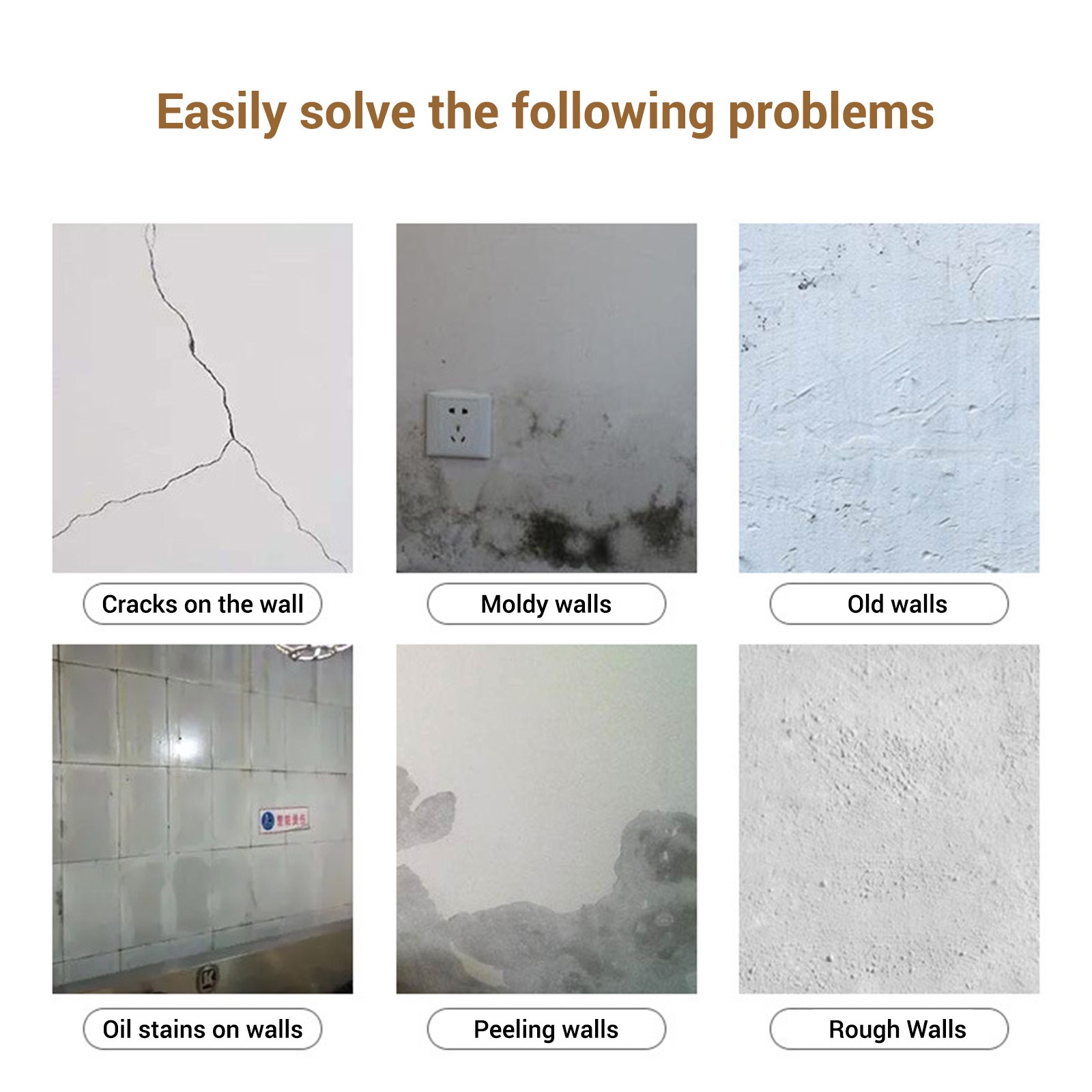 30x60cm Self-Adhesive Marble Tiles Sticker Stick On Wall Floor Kitchen Bathroom