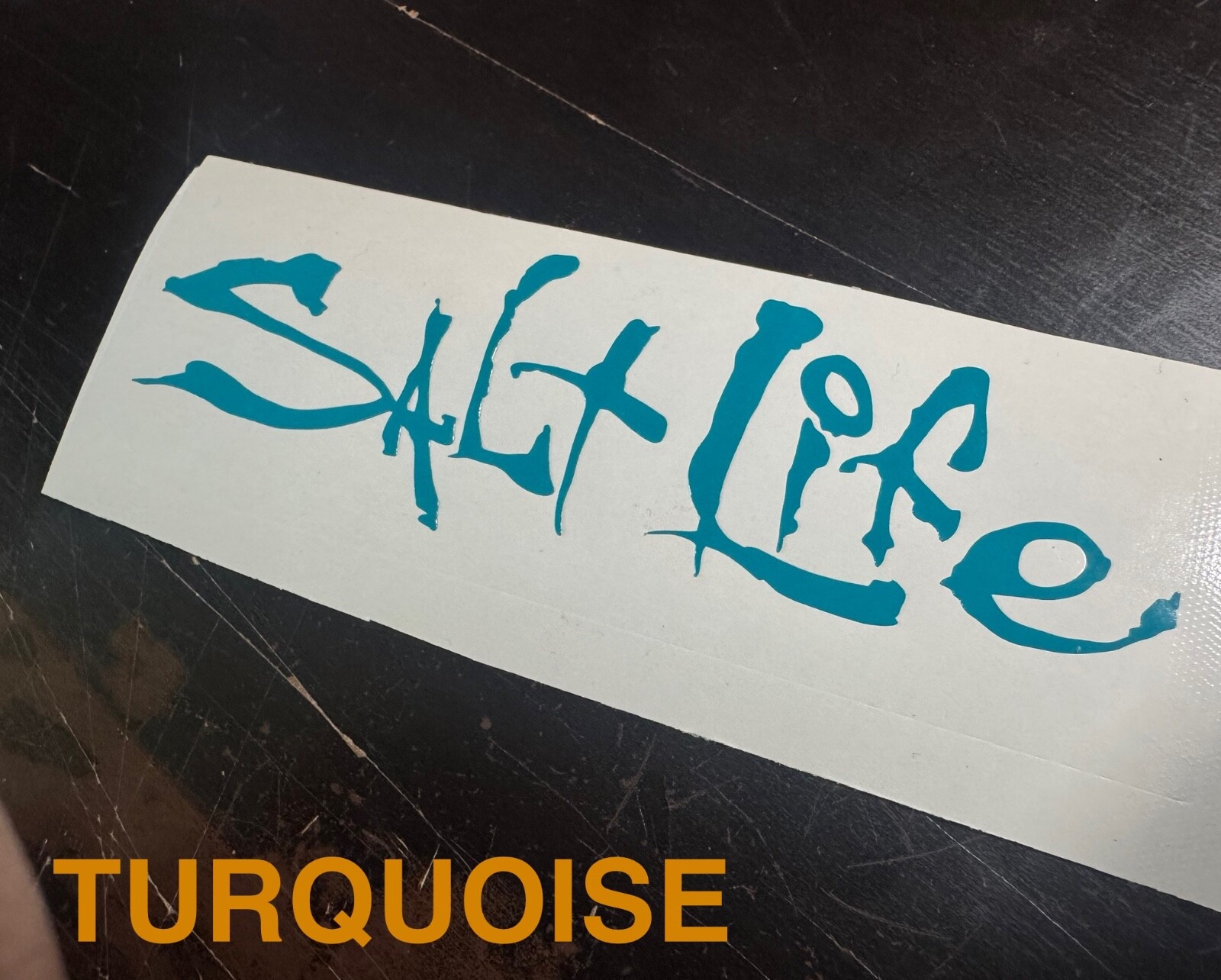 Salt Life Signature v2 Vinyl Decal Sticker – Die Cut watersports boating surfing