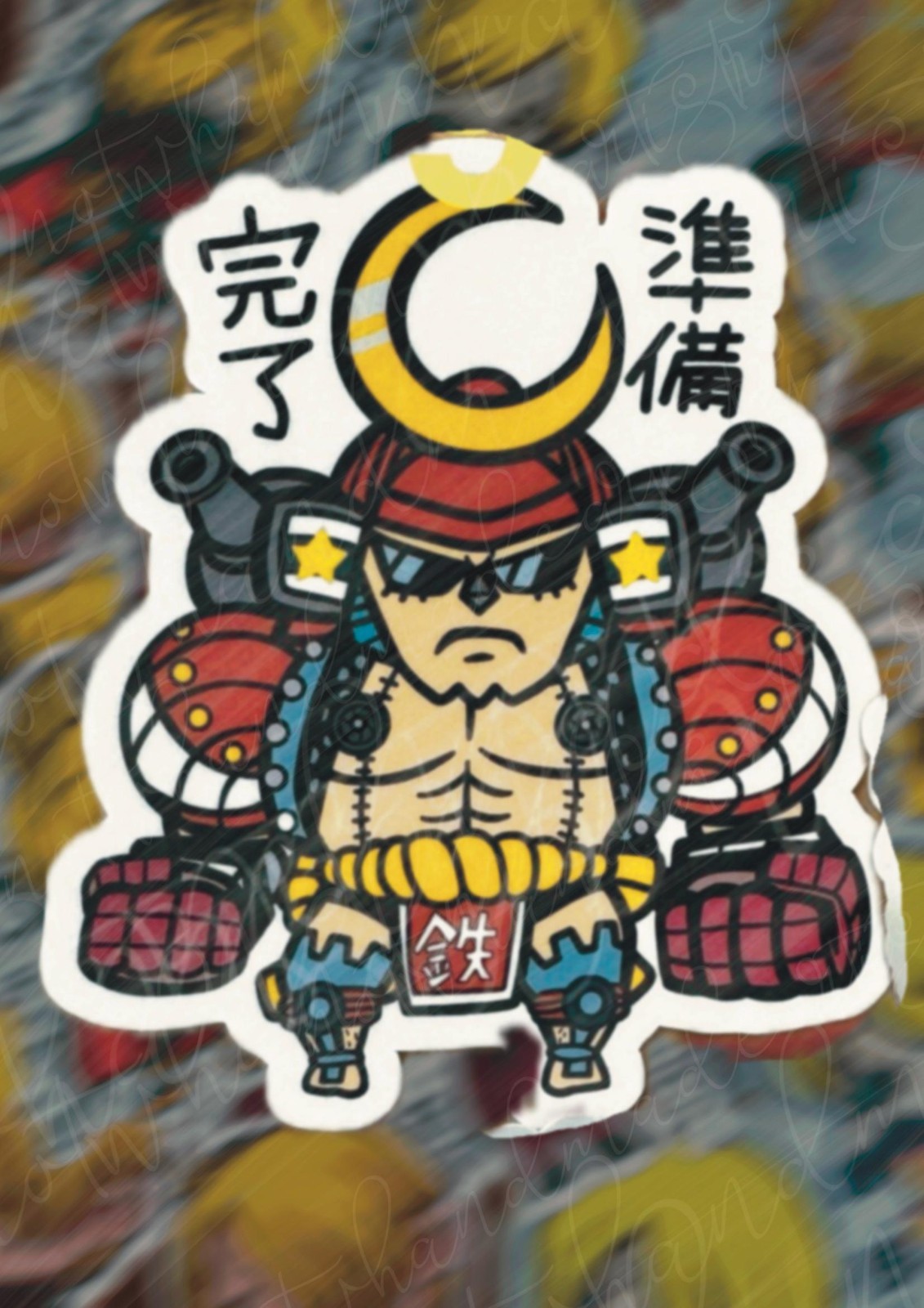 One Piece Frankie Weatherproof Stickers