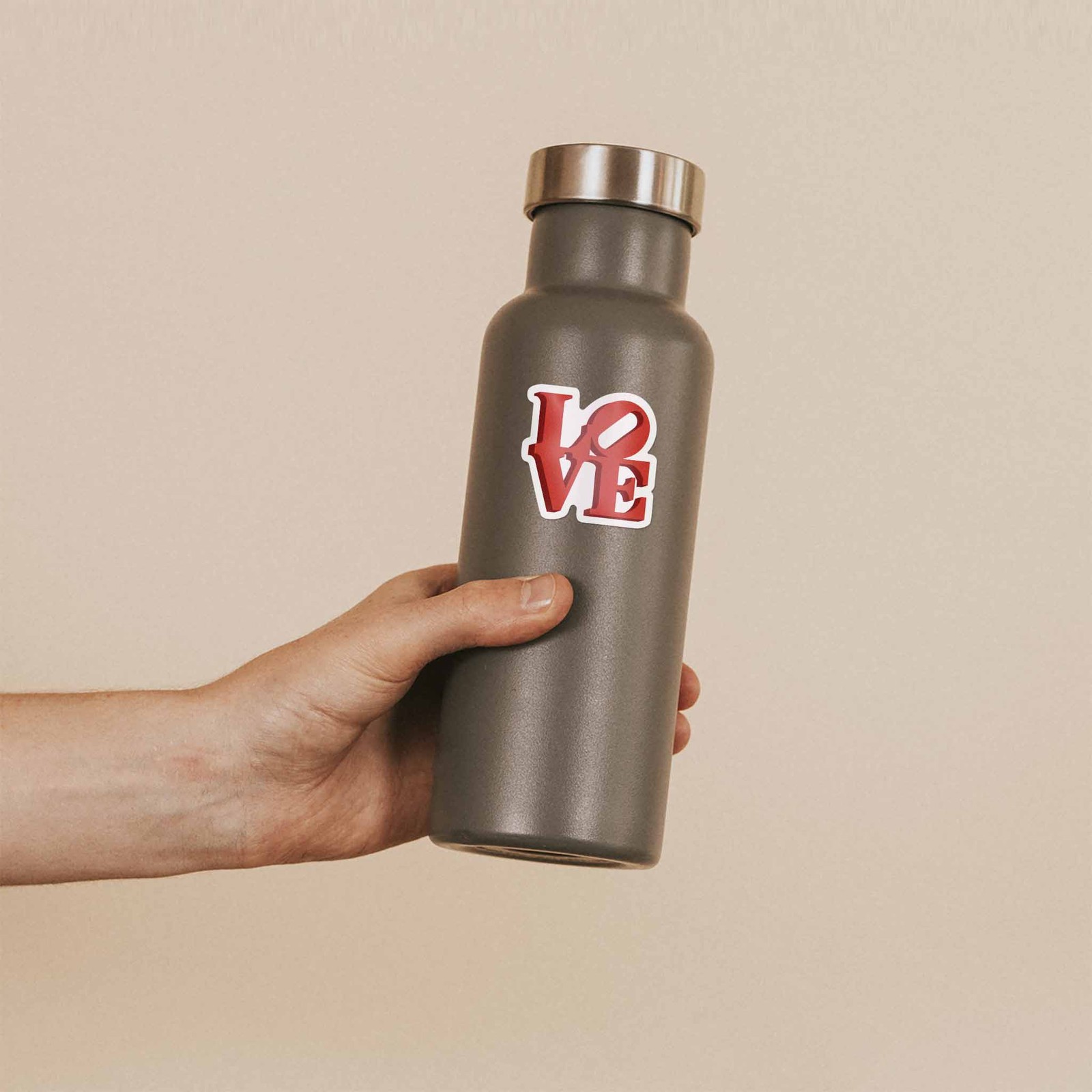 Philly Love Sticker- Mini Philadelphia Decal for Hydroflask