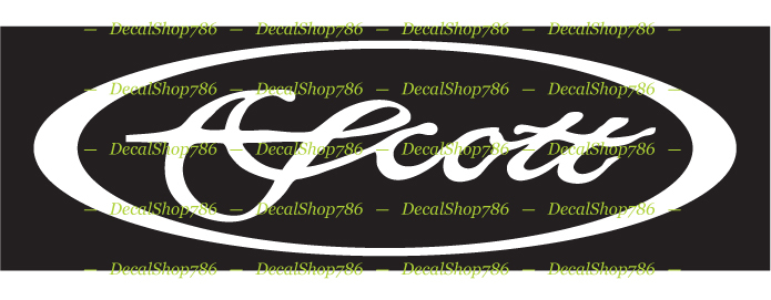 Scott Fly Fishing Rods – Outdoor Sports – Vinyl Die-Cut Peel N' Stick Decal