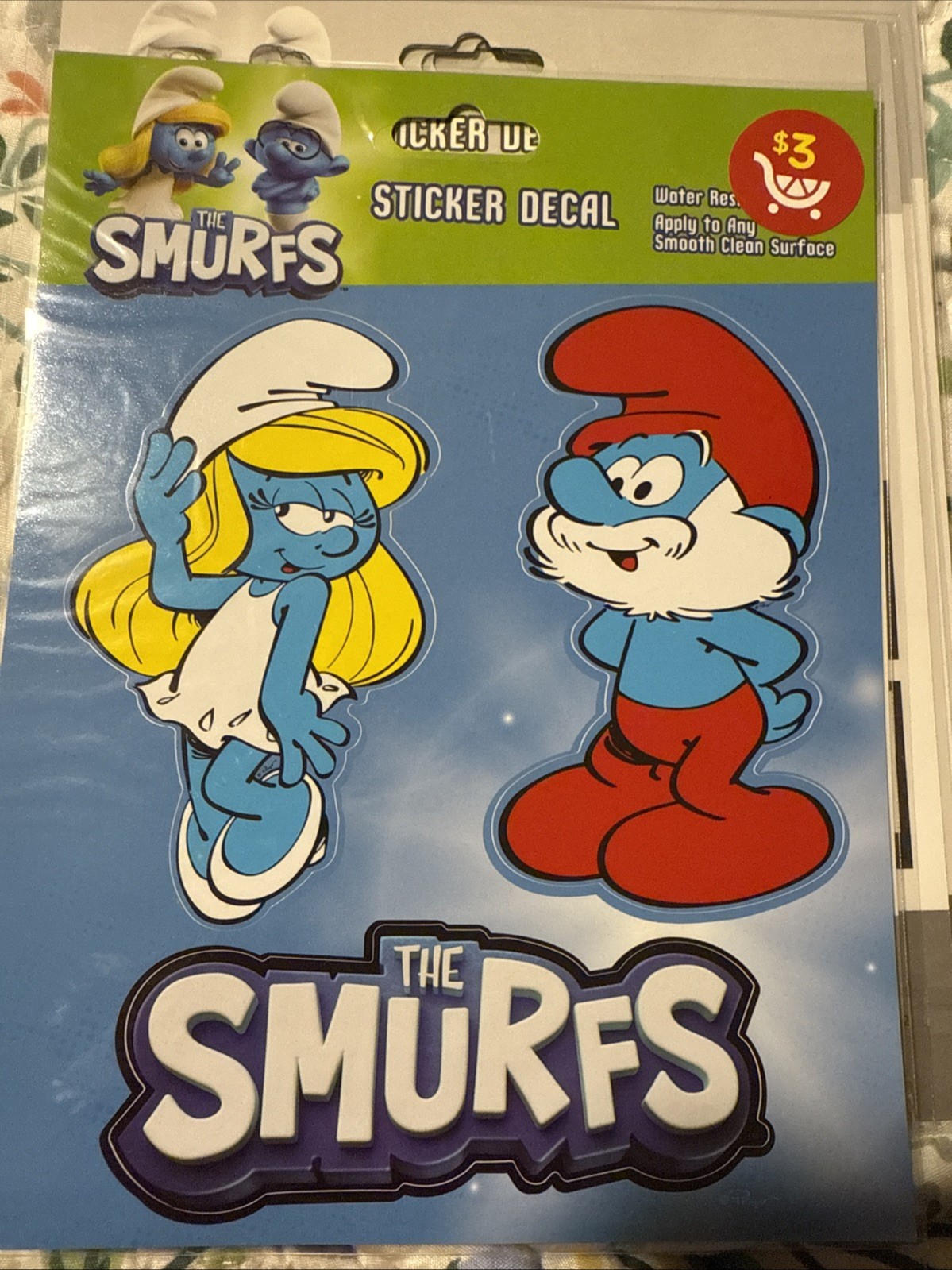 Smurfs Sticker Decal