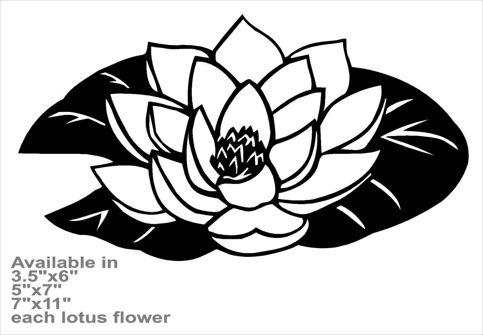 Lotus Decal Flower Of Life vinyl car window sticker x 2