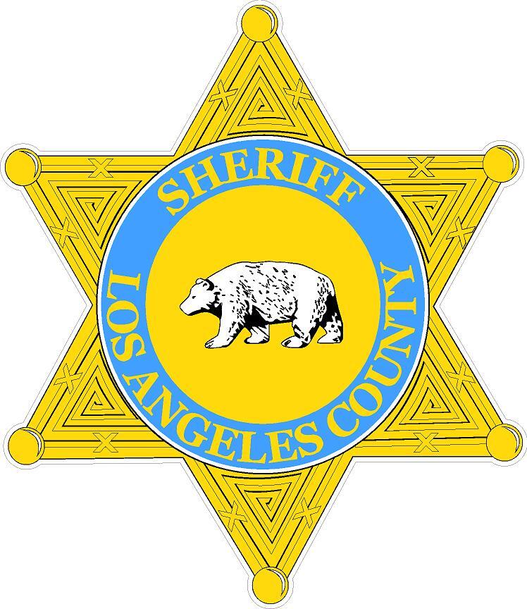 Los Angeles County Sheriff Reflective/Matte Vinyl Decal Sticker Police Trooper