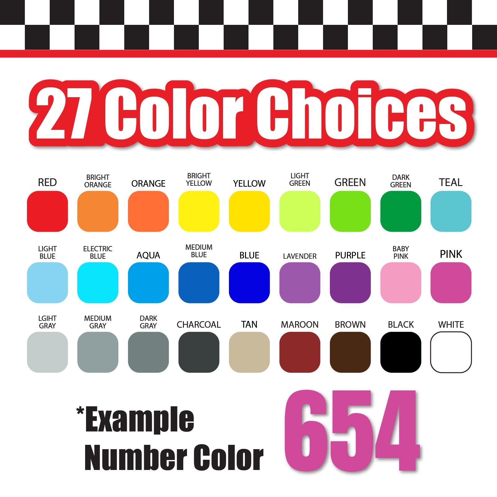 3x 3 Digit Custom Single Number Stickers Decal Locker Door Mailbox Anton