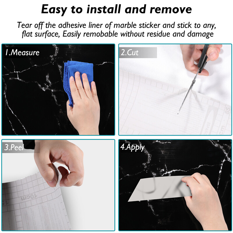 Papel Tapiz Removible Para De La Pared Del Cocina Autoadhesivo A Prueba De Agua