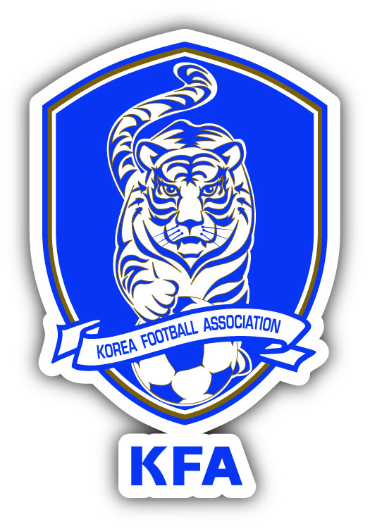 South Korea National Team Soccer Football Car Bumper Sticker Decal 3" x 5"