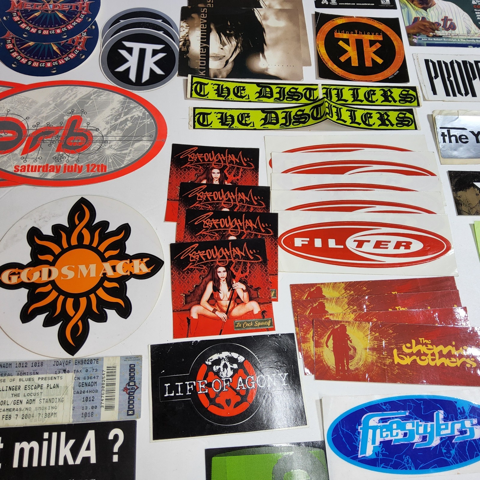 Vintage propellerheads bumper sticker decal 1998 Promo 8×3 album cd release dec