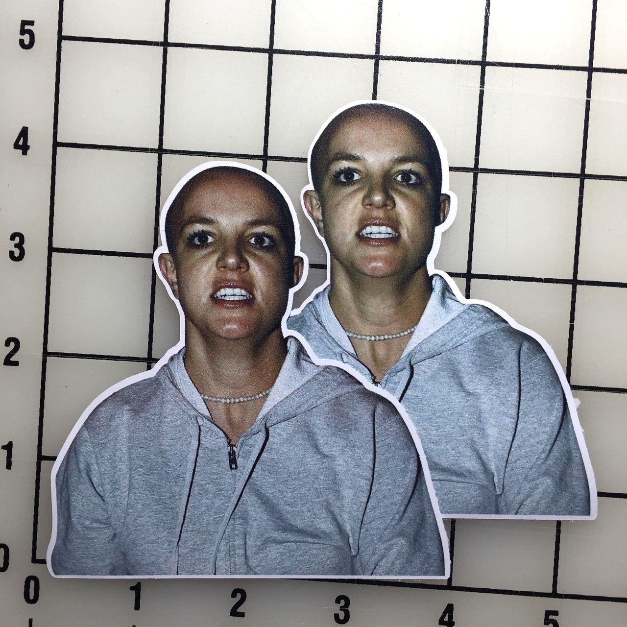 Brittany Spears 4" Wide Color Vinyl Decal Sticker – BOGO