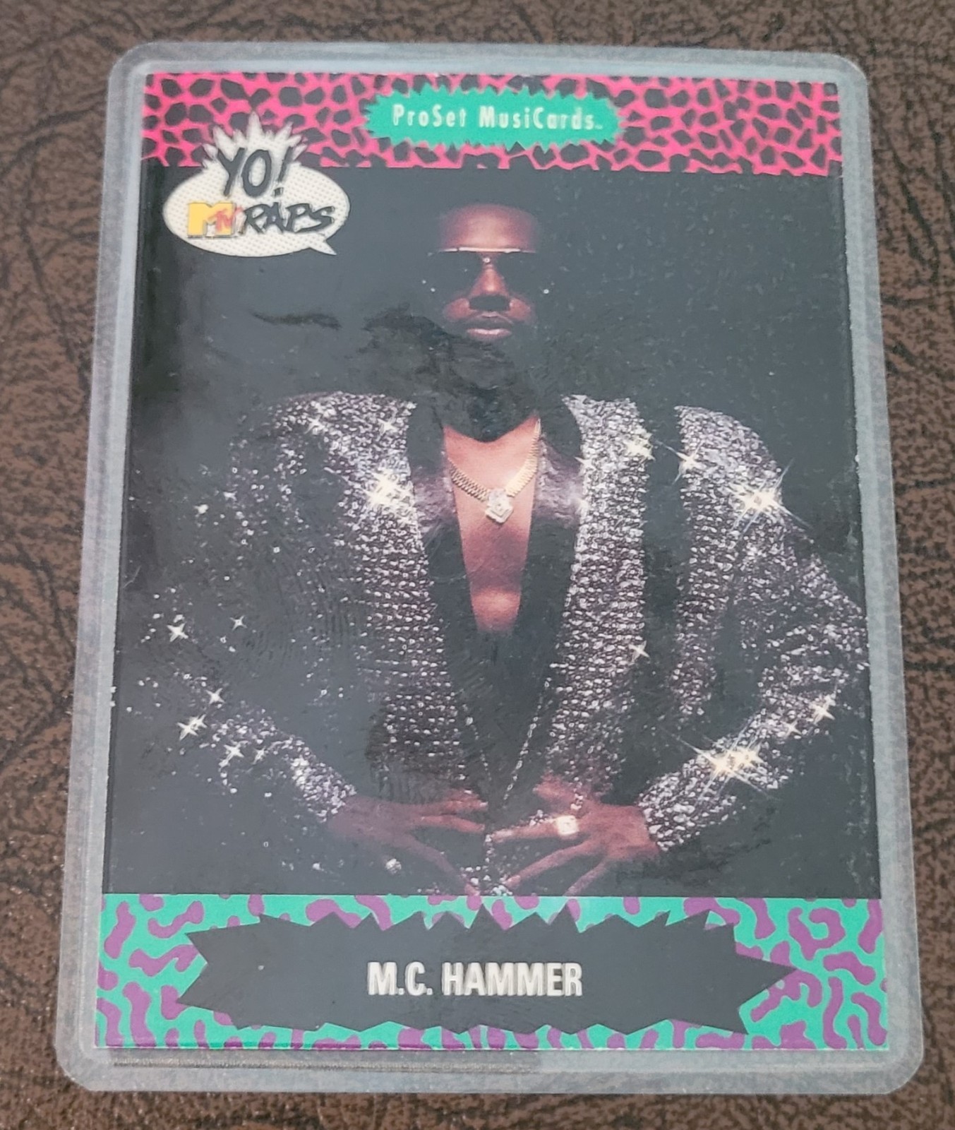1990's ProSet Yo MTV Raps Music Cards Fridge/Locker/Cabinet Laminated Magnet