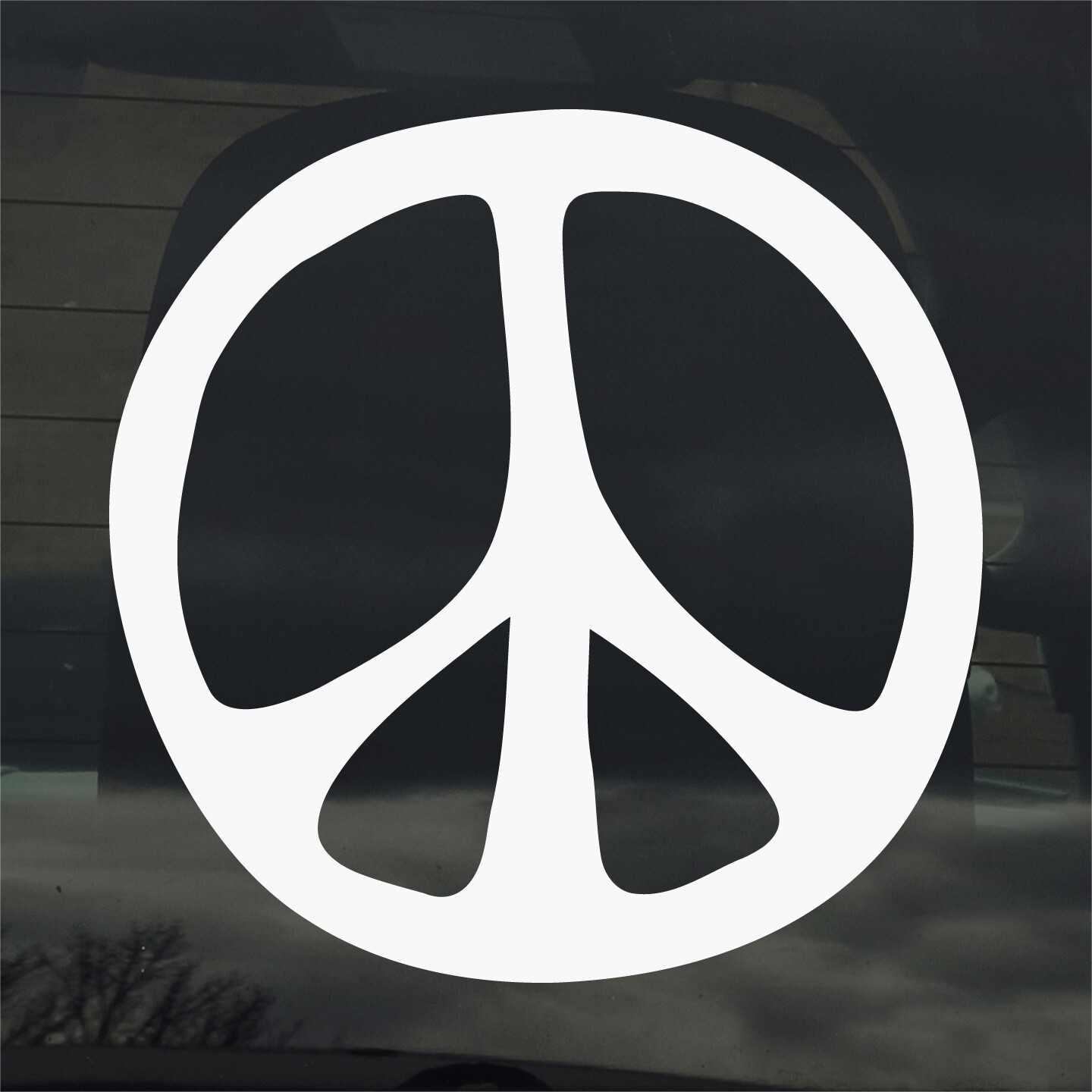 Peace Sign Symbol Vinyl Sticker Decal for Car Window Laptop & More