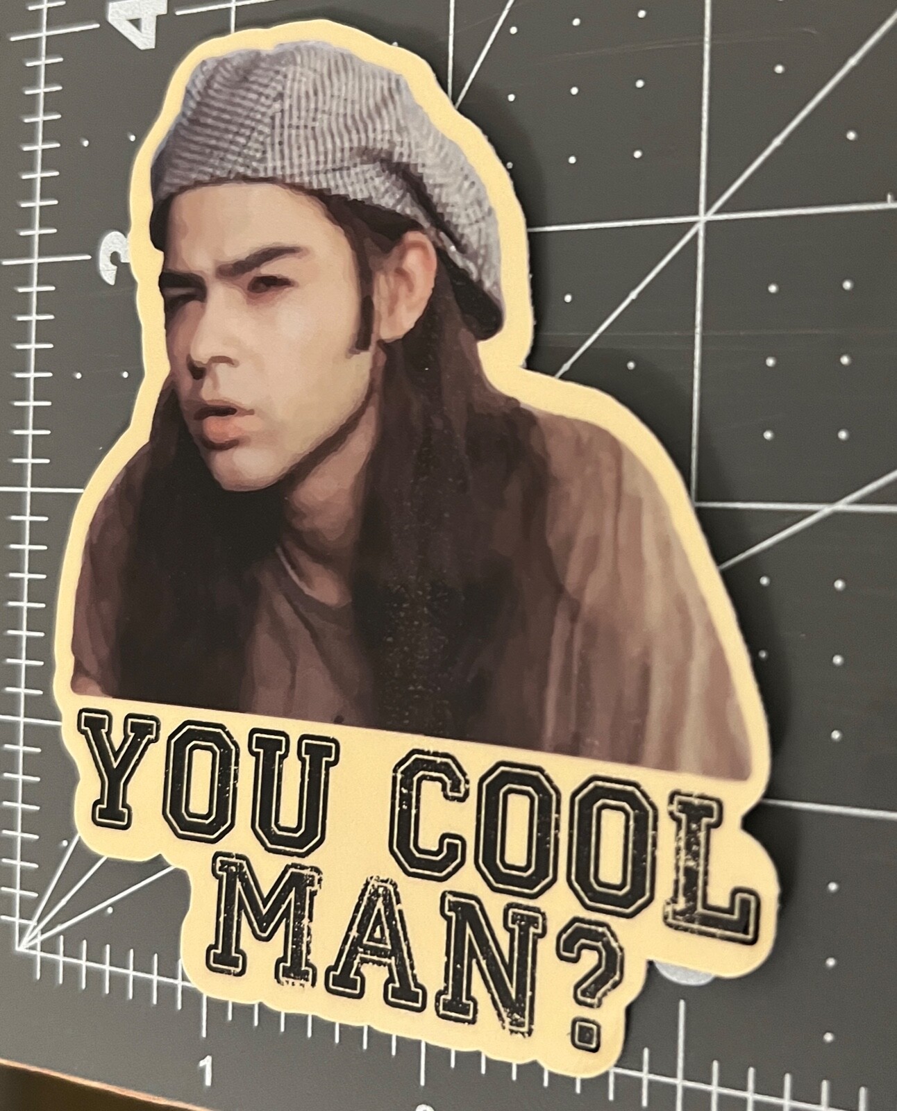 Dazed and Confused "You cool man?" Vinyl Sticker Decal