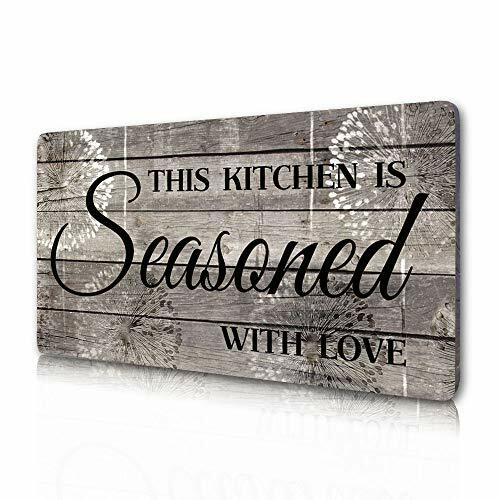SAC SMARTEN ARTS Rustic Kitchen Decorations Wall Art Farmhouse Kitchen Decor-…