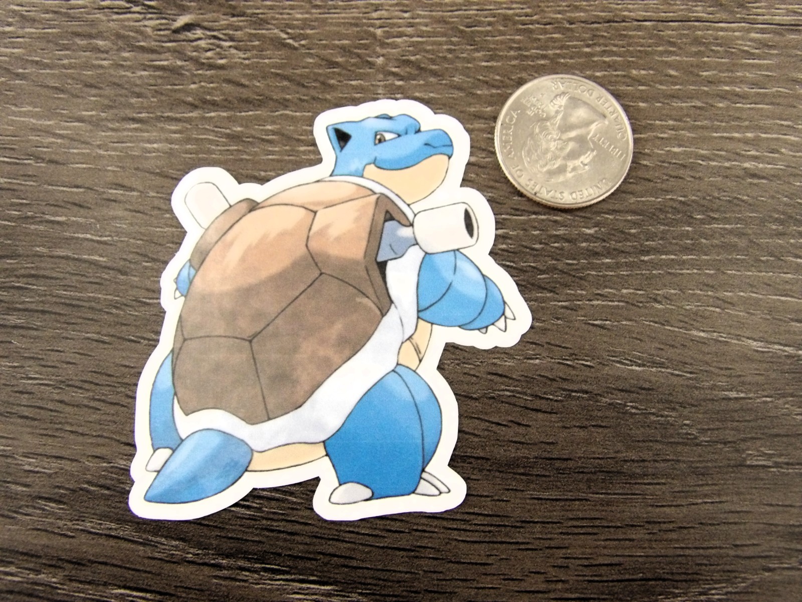 Gen 3 Squirtle, Wartortle, & Blastoise Stickers – Lot of 3 – Original Artwork