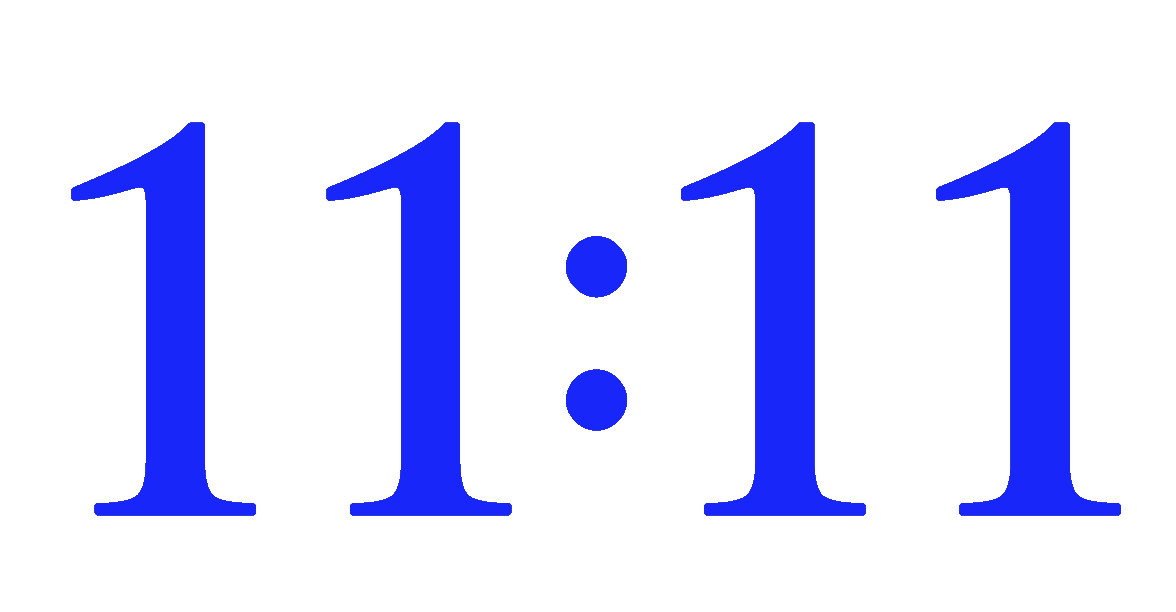 11:11 ANGEL NUMBER, NUMEROLOGY, Decal Stickers for Cars, Window, Laptop, Tablet.