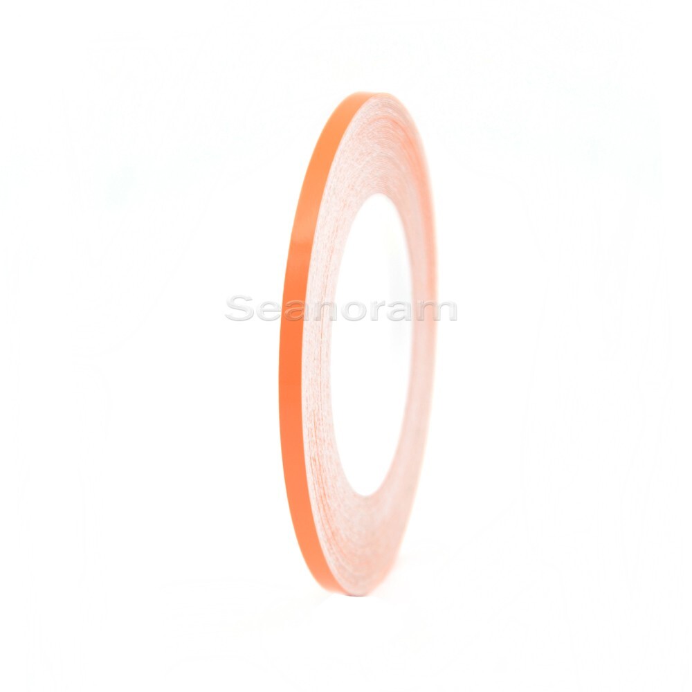 1/12" 2mm Orange DIY Home Shop Bar Pinstriping Pin Stripe Decal Vinyl Sticker
