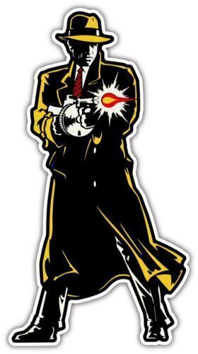 Dick Tracy Cartoon Comic Sticker Laptop Wall Phone Car Kids Family