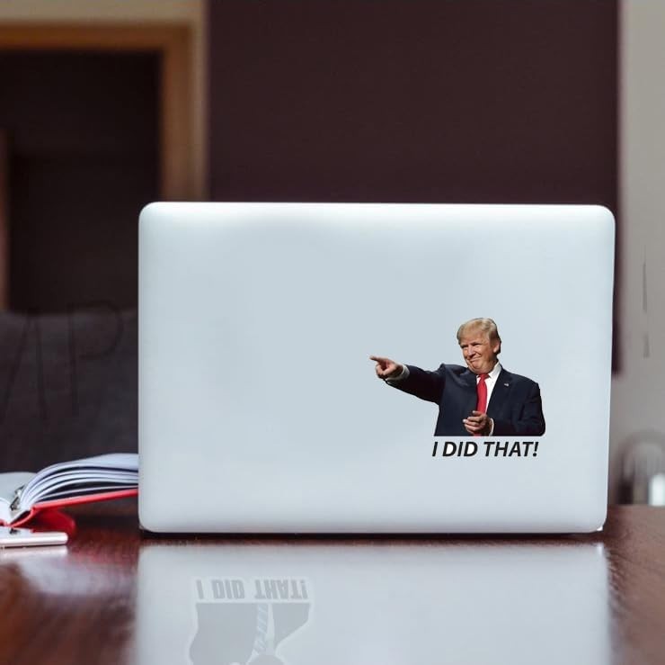 100x Trump I Did That Stickers – Waterproof Vinyl Decal Pack