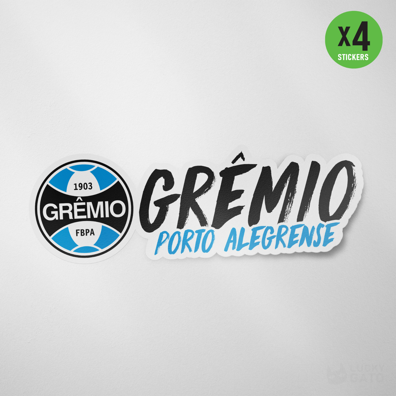 4 Pack – Gremio Brazil Vinyl Sticker Decal Adesivo Grêmio Porto Alegrense