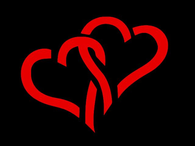 INFINITY HEARTS Vinyl Decal Car Wall Window Sticker CHOOSE SIZE COLOR