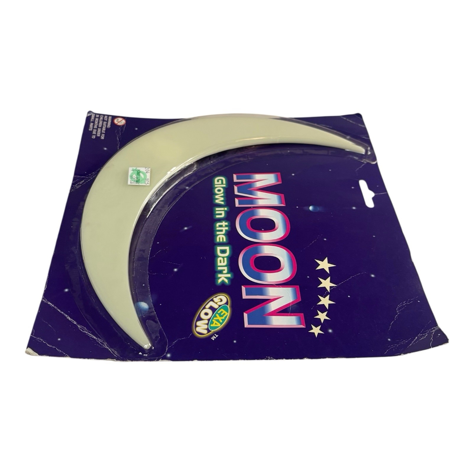 SEALED Vintage "Moon Glow in the Dark" Space Star Bedroom Large Size Y2K 90s NOS