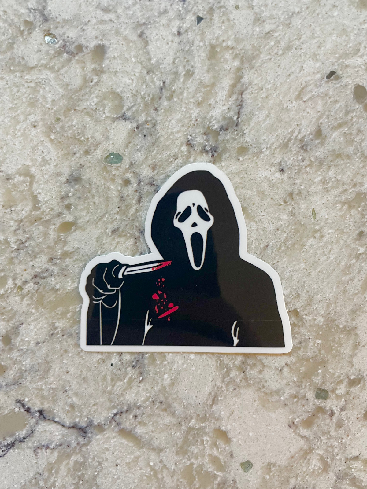 Scream Sticker l Gloss or Holographic Laminate l Waterproof Decal