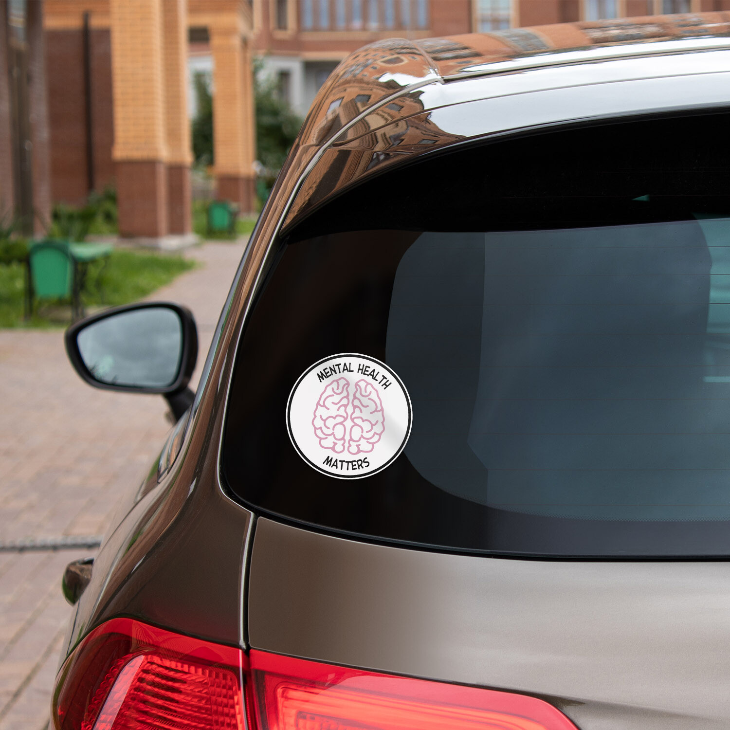 Mental Health Matters Car Bumper Vinyl Sticker Decal