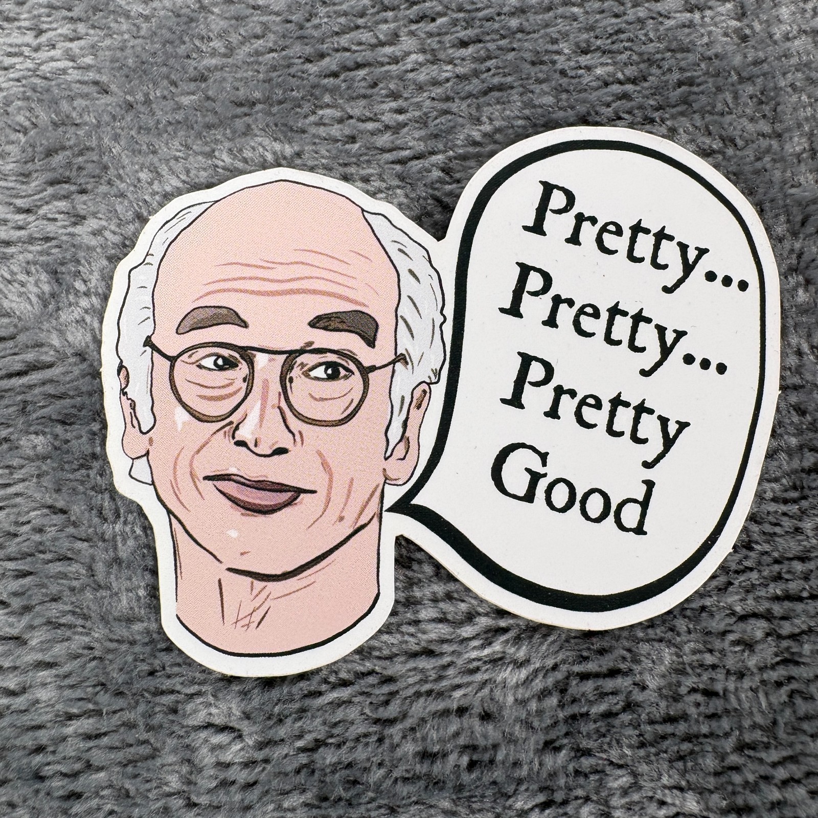 Curb Your Enthusiasm Stickers Larry David Leon Susie HBO TV Comedy Decals Set