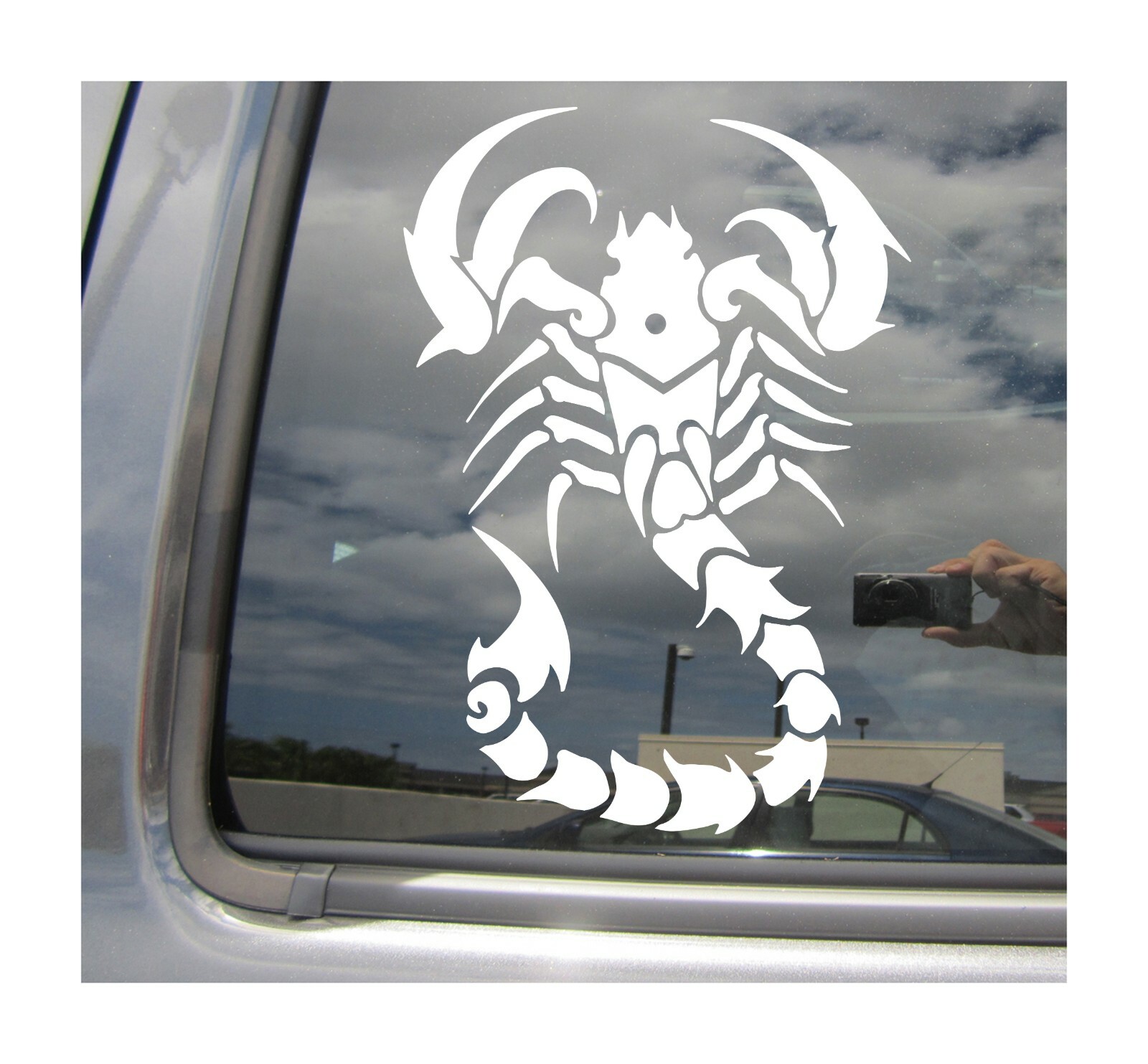 Tribal Scorpion Scorpio – Car Auto Window High Quality Vinyl Decal Sticker 01037