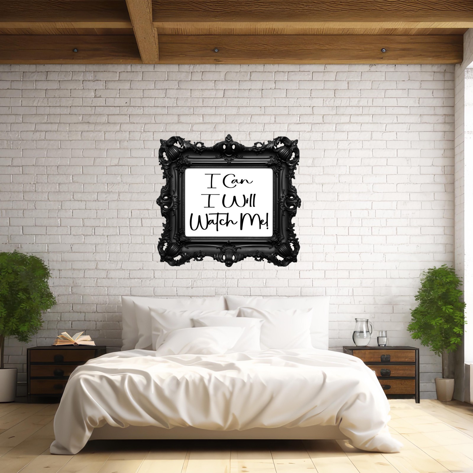 Motivational Wall Art – Peel and Stick Vinyl/removable Wall Decals. 3D illusion.