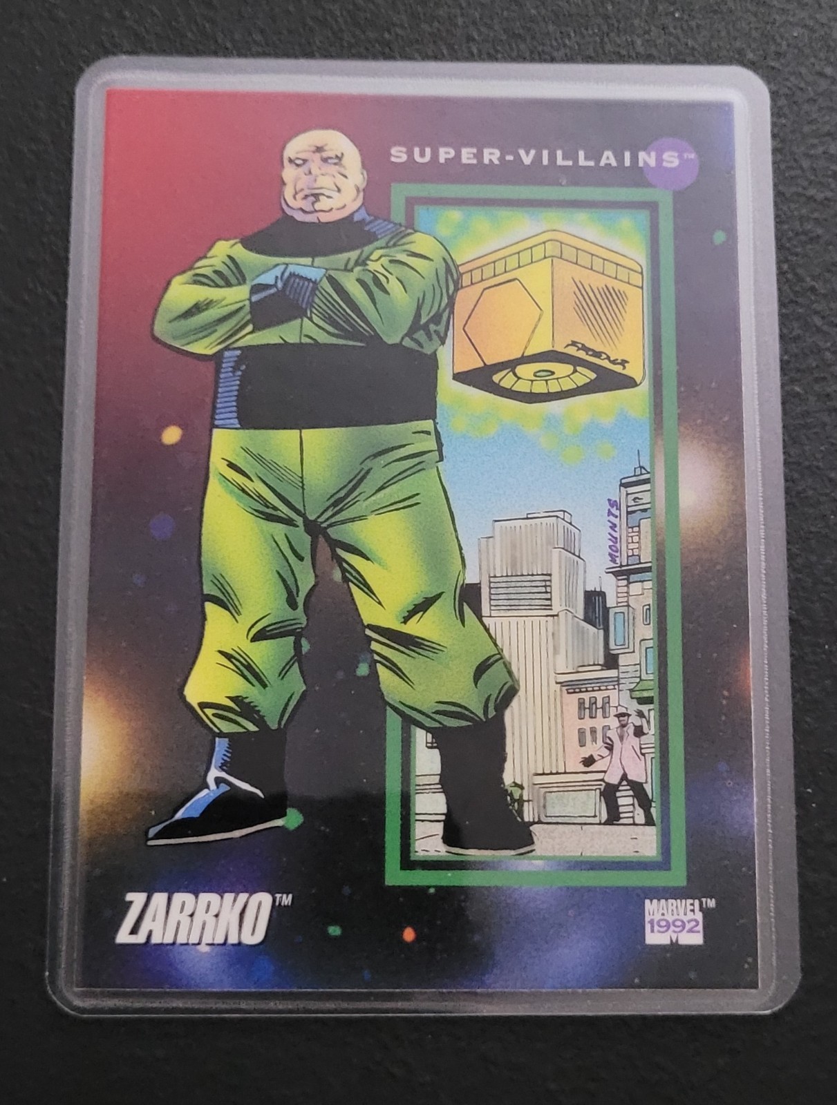 1990's Impel Marvel Univ Super Villains Fridge/Locker/Cabinet Laminated Magnet
