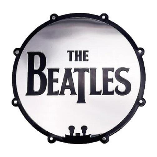 The Beatles Drum Logo Metallic Emblem Sticker Decal Rock