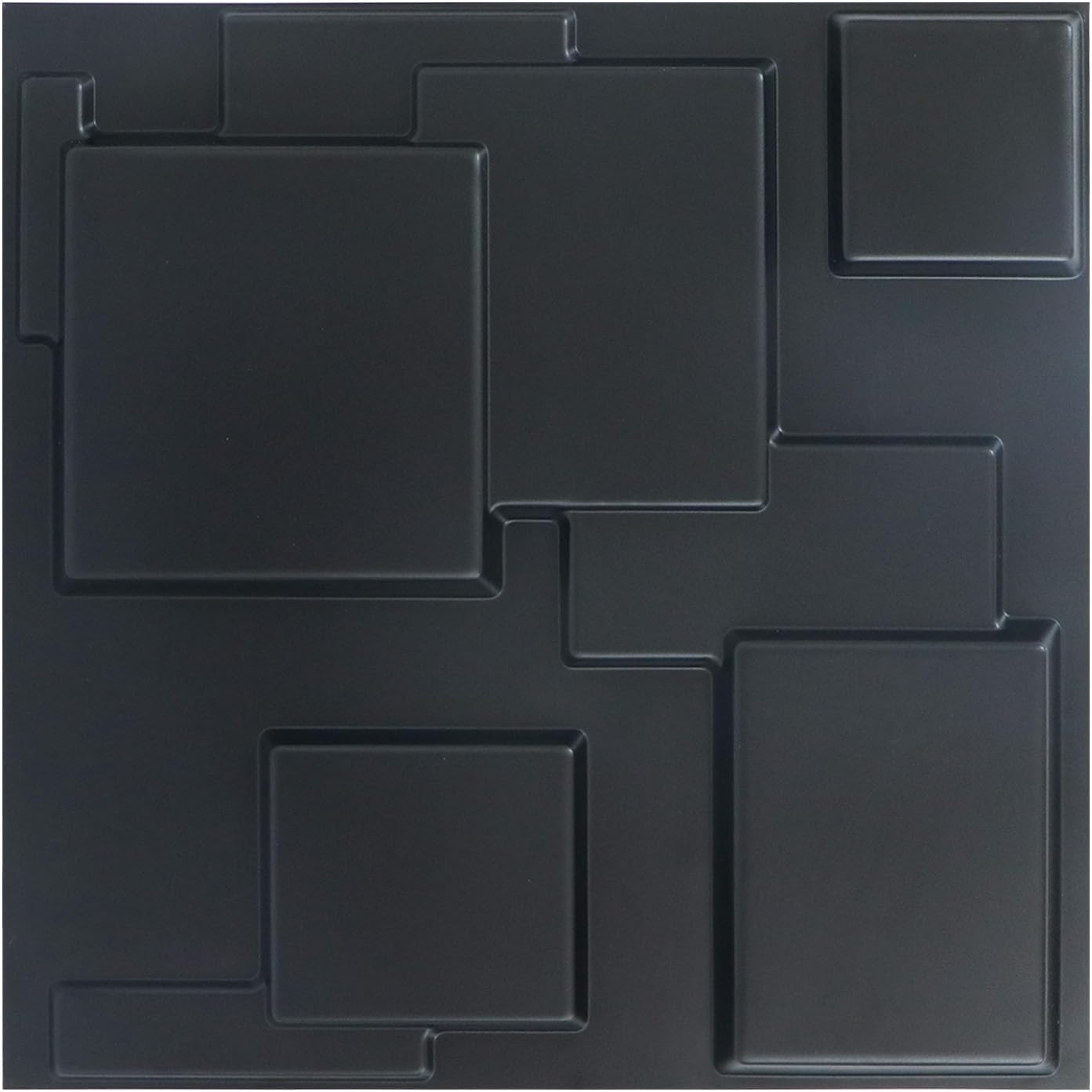 Diamond 3D Wall Panels – Waterproof PVC Decor for Living Room & Office, 12 Pack