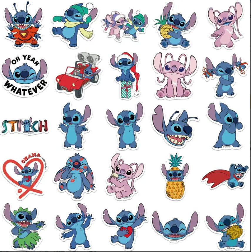 Lilo and Stitch ORIGINAL Sticker Vinyl Waterproof – Stickers for Car Phone Case