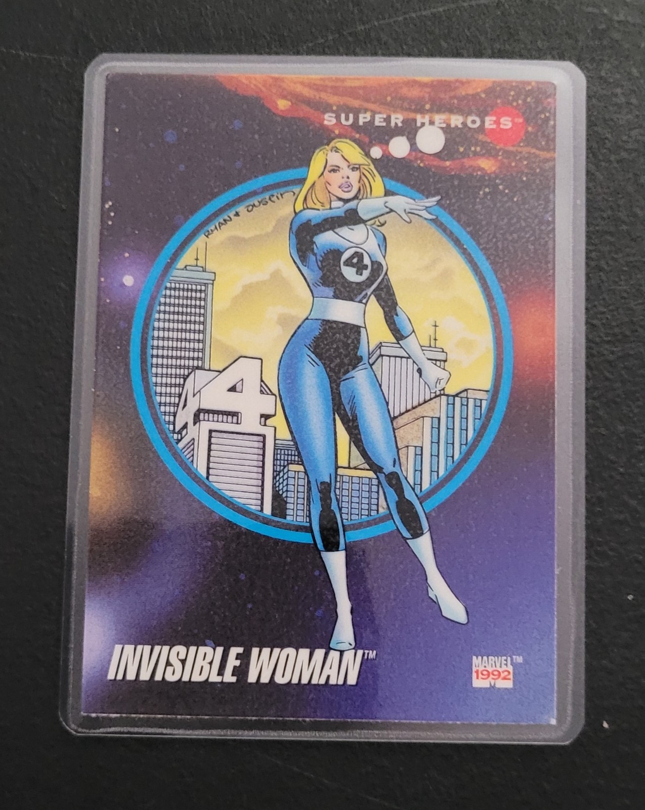 1990's Impel Marvel Universe Super Heroes Fridge/Locker/Cabinet Laminated Magnet