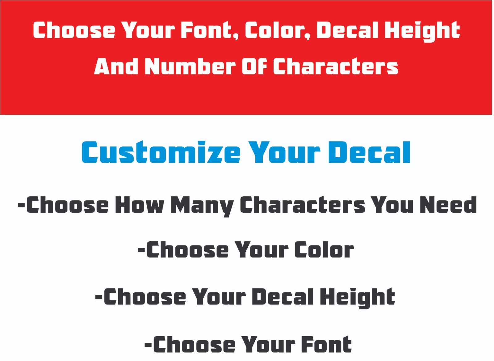 Custom Text Vinyl Lettering Halloween Style Fonts Transfer Sticker Vinyl Decals