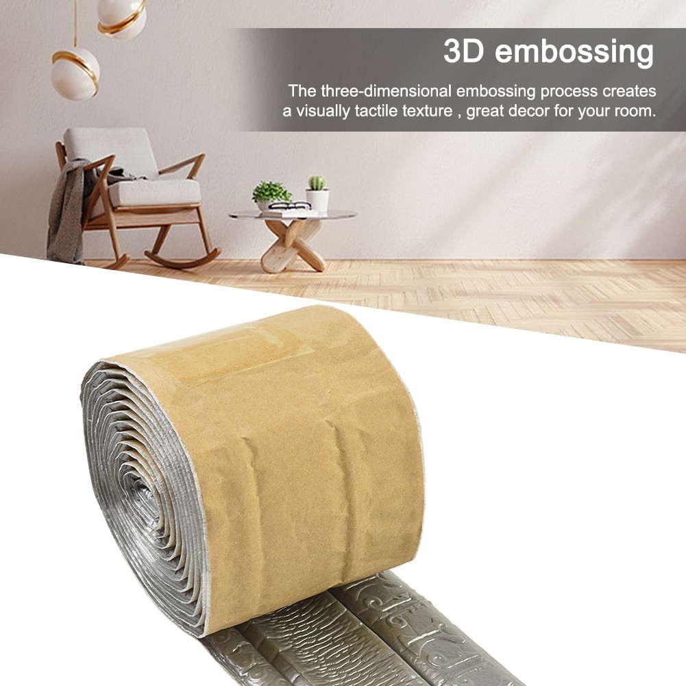 8CM??230CM Wall Trim Line Skirting Border Decor Sticker Wallstick Decor