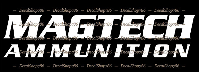 Magtech Ammunition – Hunting & Shooting – Vinyl Die-Cut Peel N' Stick Decals