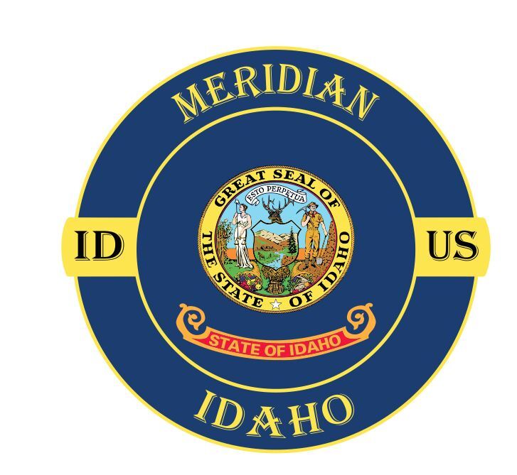Meridian Idaho Sticker Decal A599