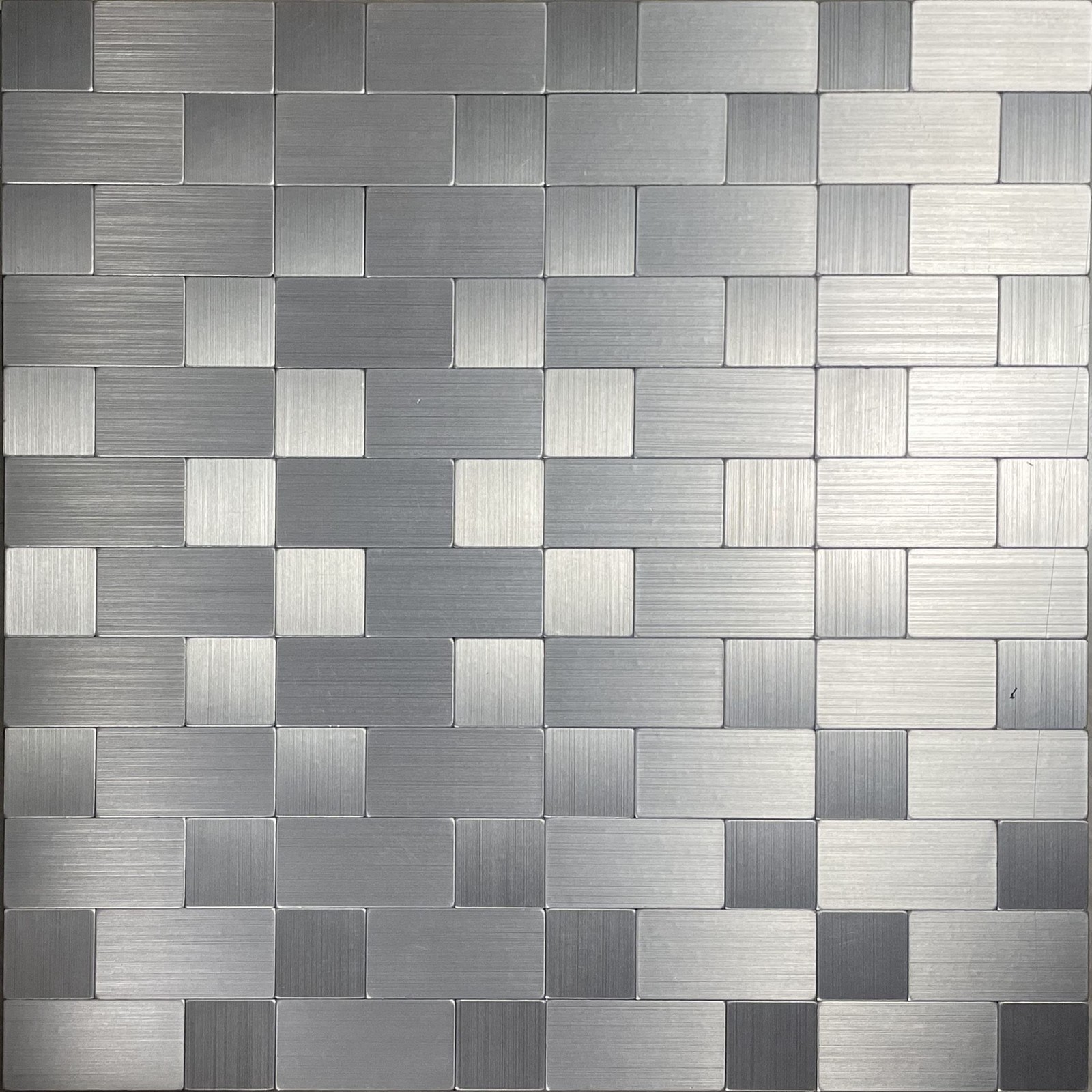 Peel and Stick Metal Backsplash Tiles, Self Adhesive Aluminum Mosaic 3D Wall …