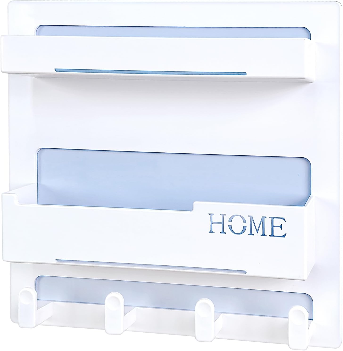 Bedside Shelf Accessories Organizer Wall Mount Self Stick On Cute Room Decor