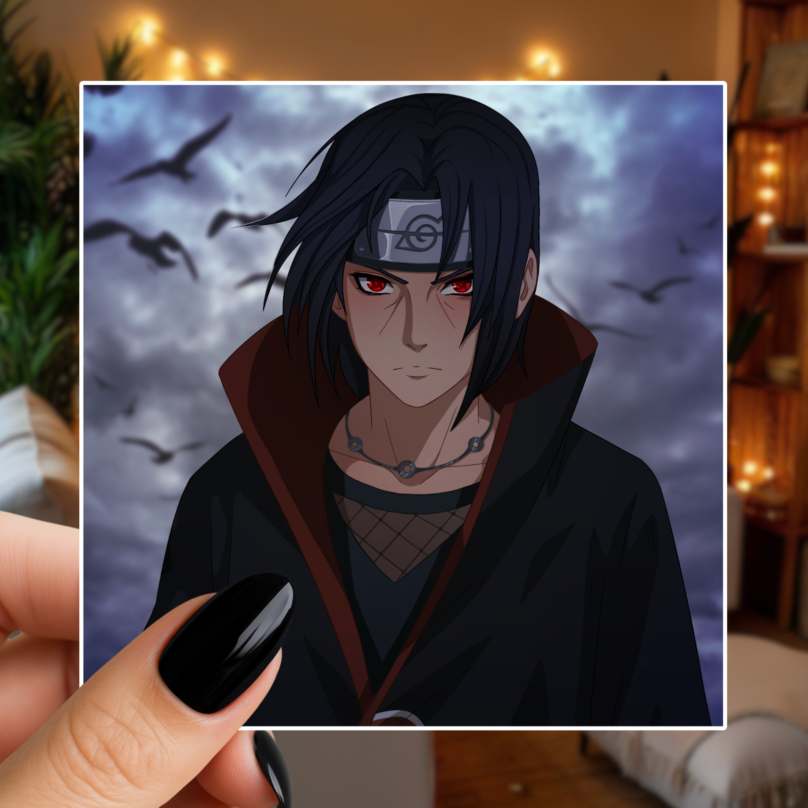Itachi Uchiha – Anime – Sticker or Magnet – UV Protection