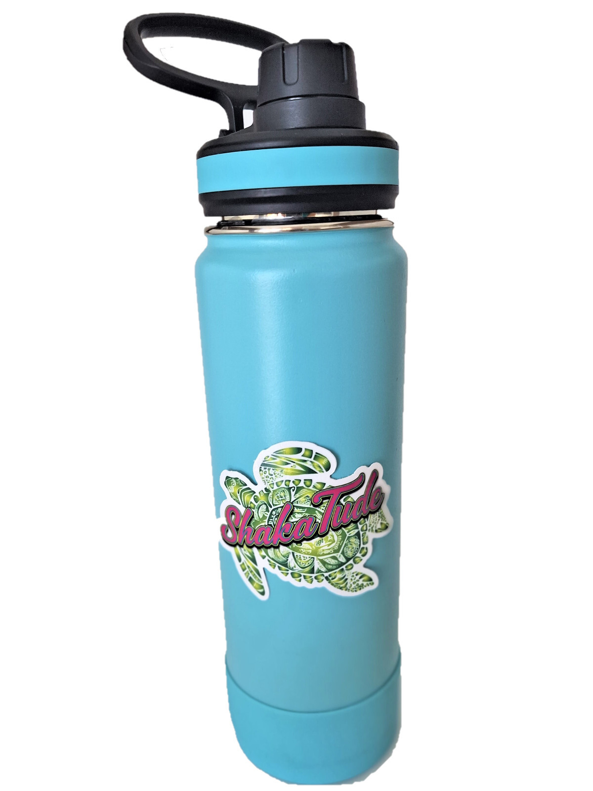 Sea Turtle ShakaTude Sticker Decal Good Vibes Hang Loose Aloha Hawaii Surfing HI